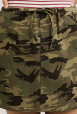 Le Lis "Camo Chameleon" Mini Skirt