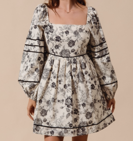 So Me "The Cool Aunt-ique" Babydoll Dress