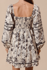 So Me "The Cool Aunt-ique" Babydoll Dress
