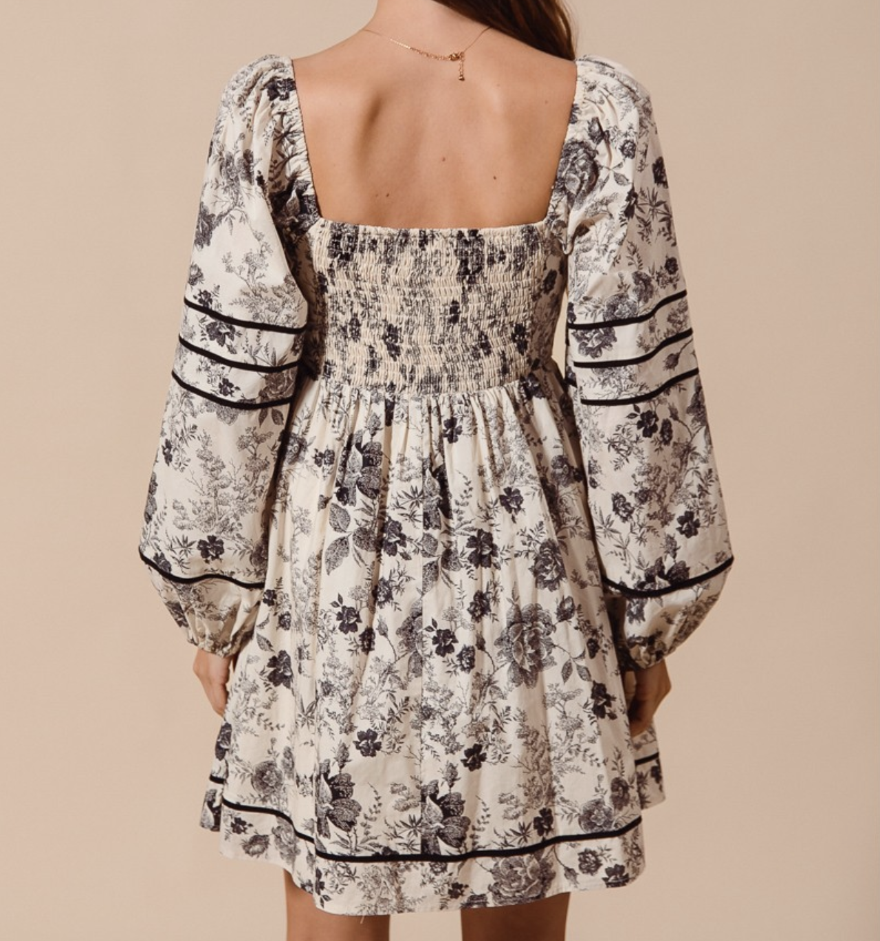So Me "The Cool Aunt-ique" Babydoll Dress