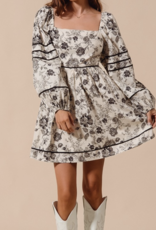 So Me "The Cool Aunt-ique" Babydoll Dress