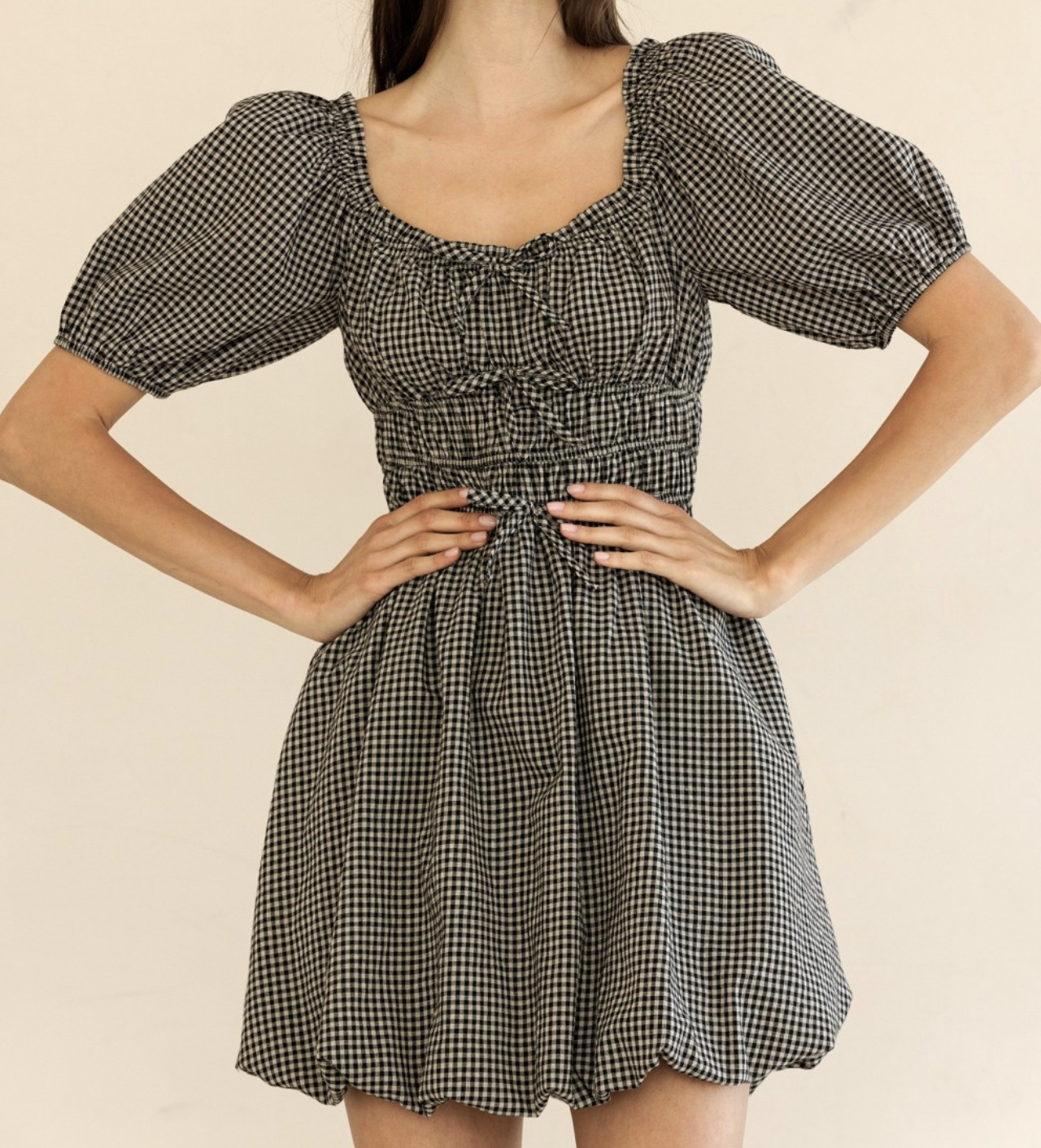 Storia "Bubble Up, Buttercup!" Mini Dress