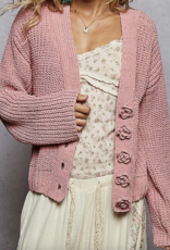 POL "Cute as My Buttons" Cardigan