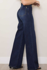 Vibrant "Wide Wide West" Wide Leg with Comfort Stretch Jeans