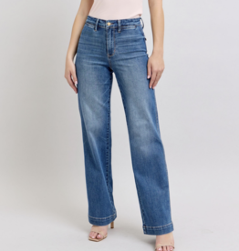 Judy Blue "Such a Jeanius" High Waist Straight Jeans