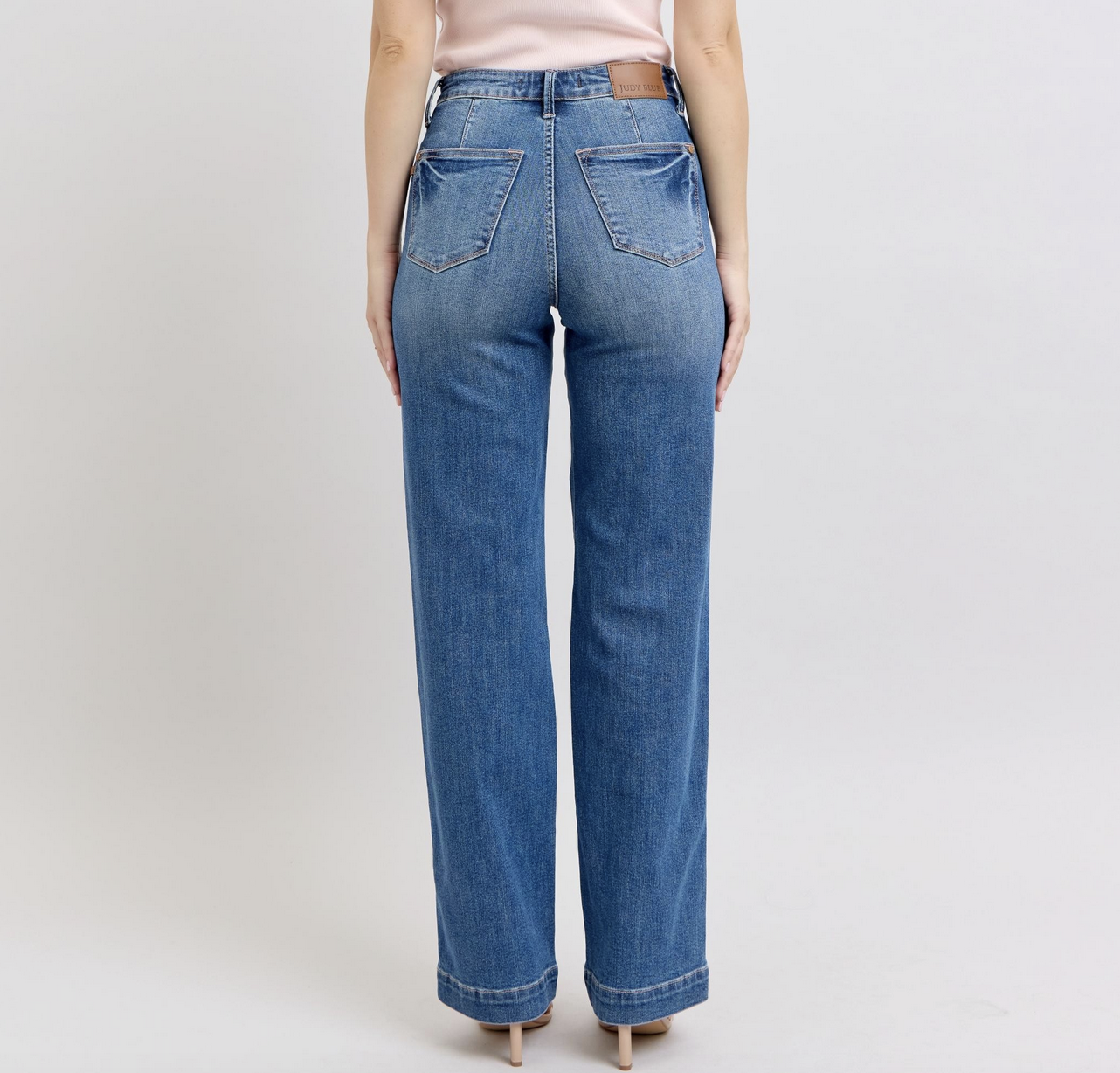 Judy Blue "Such a Jeanius" High Waist Straight Jeans