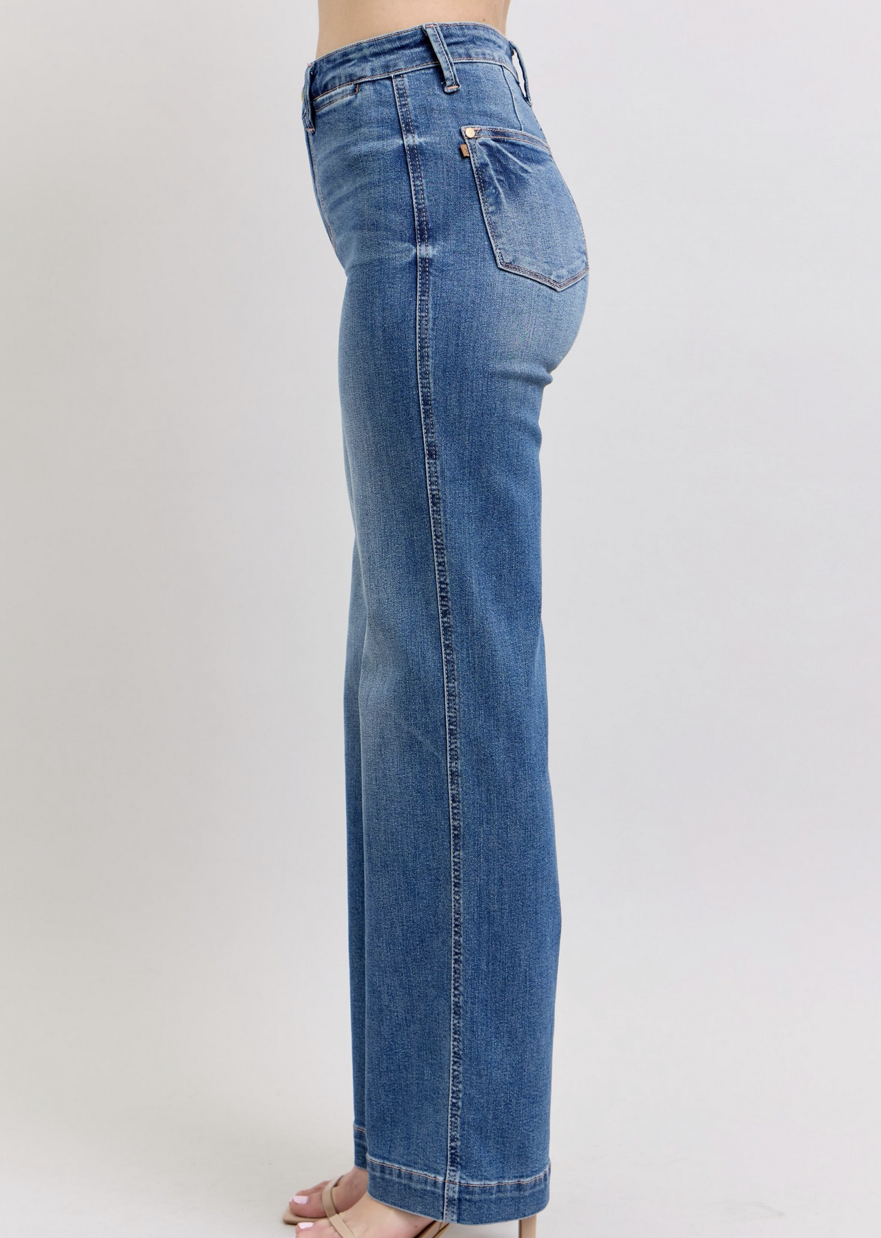 Judy Blue "Such a Jeanius" High Waist Straight Jeans