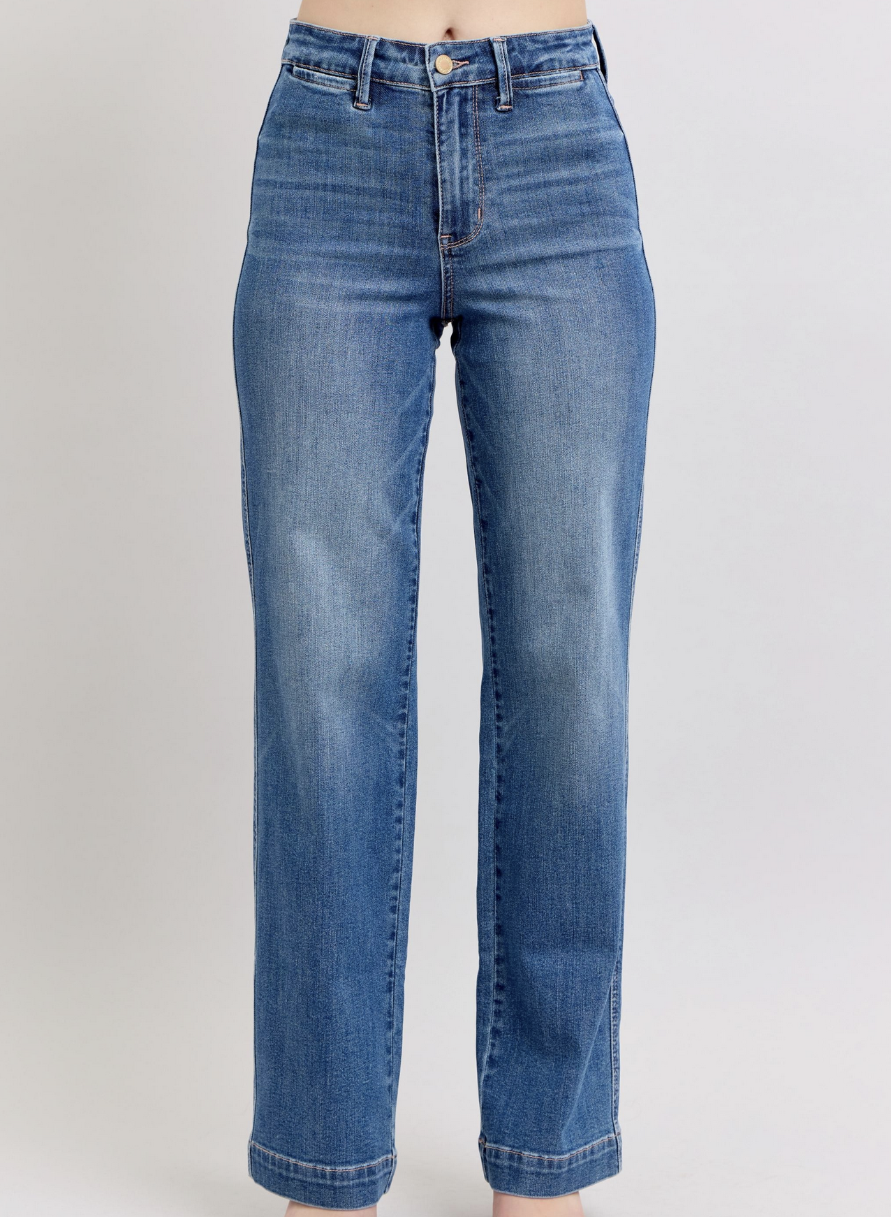 Judy Blue "Such a Jeanius" High Waist Straight Jeans