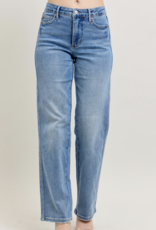 Judy Blue "If It Walks Like a Tuck..." Tummy Control Straight Jeans