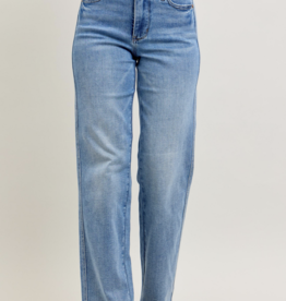Judy Blue "If It Walks Like a Tuck..." Tummy Control Straight Jeans