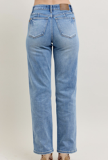 Judy Blue "If It Walks Like a Tuck..." Tummy Control Straight Jeans