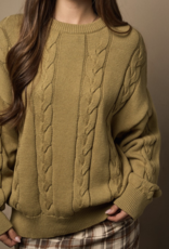 Le Lis "I Just Got Cable" Sweater