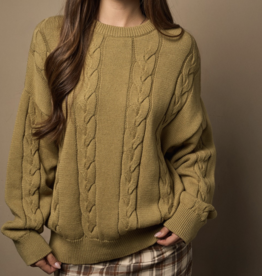 Le Lis "I Just Got Cable" Sweater