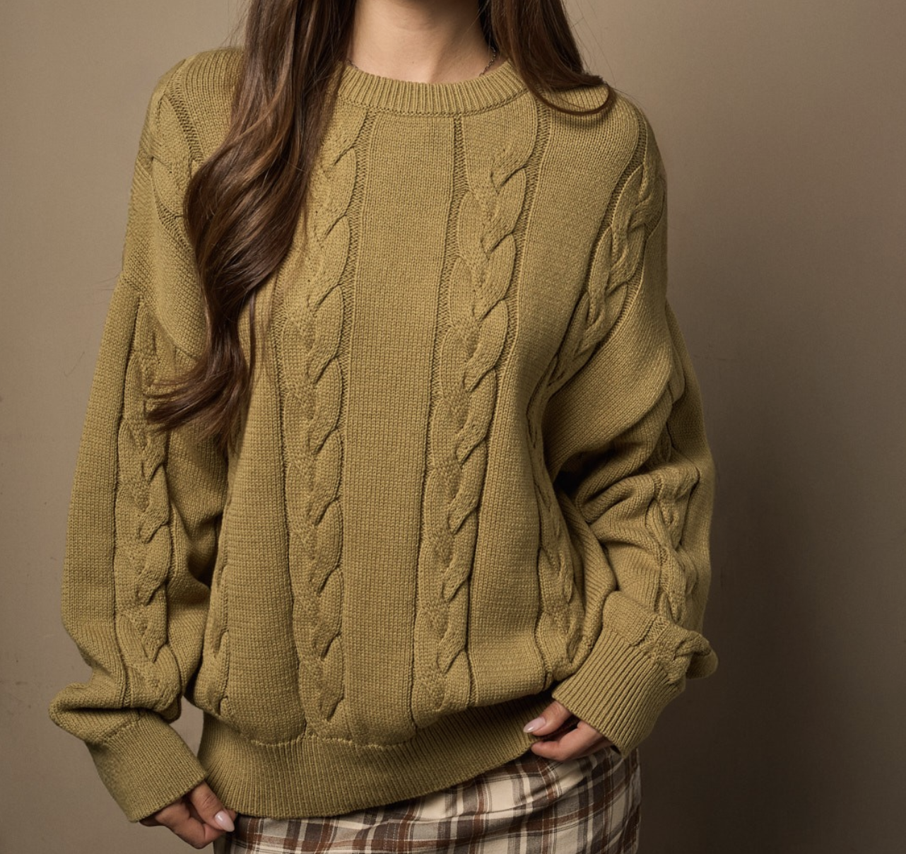 Le Lis "I Just Got Cable" Sweater
