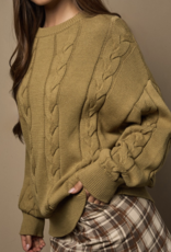 Le Lis "I Just Got Cable" Sweater