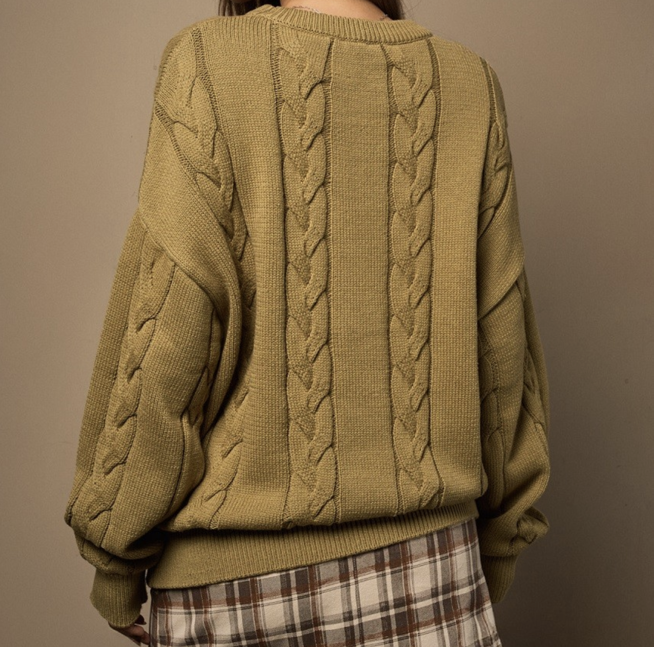 Le Lis "I Just Got Cable" Sweater