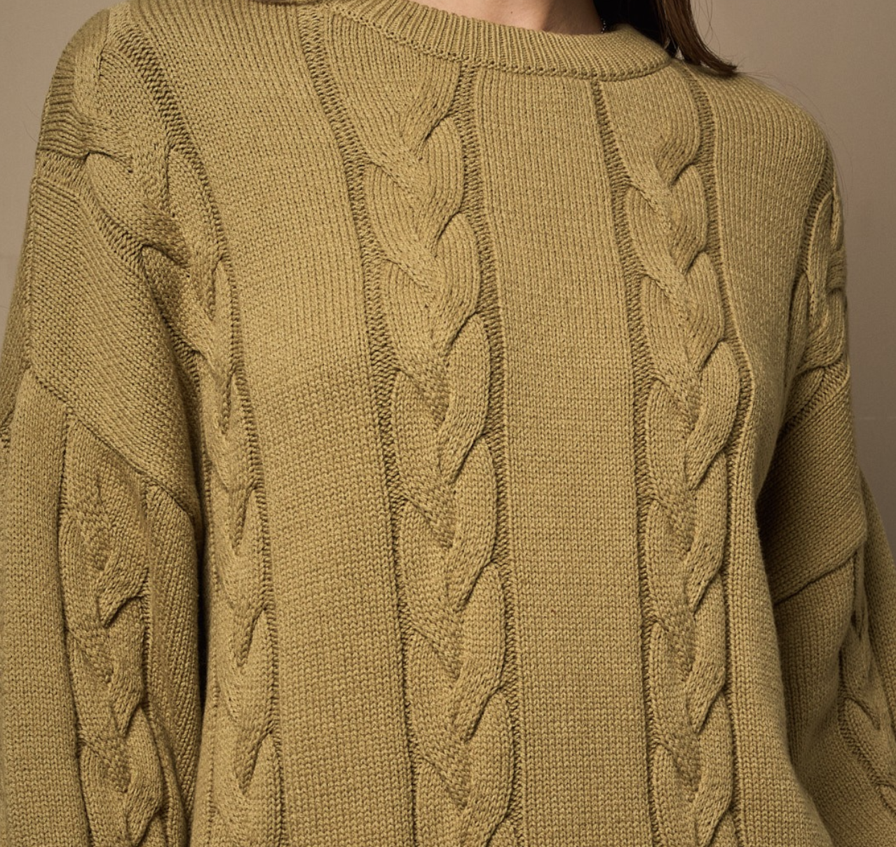Le Lis "I Just Got Cable" Sweater