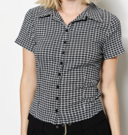 Pretty Garbage "Plaiding the Speech" Top