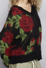 POL "Feeling Gene-rose" Mohair Sweater