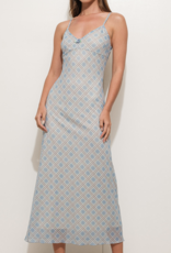 Pretty Garbage "Best Meshed" Maxi Dress