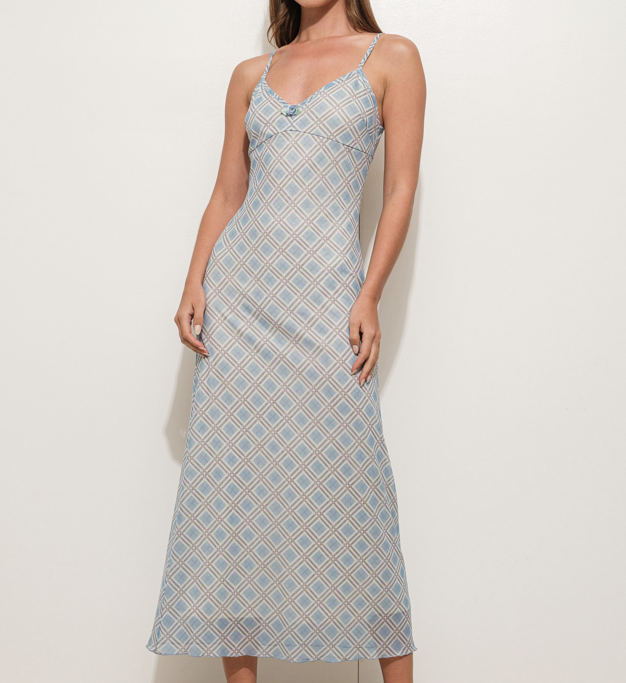Pretty Garbage "Best Meshed" Maxi Dress