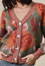So Me "The Winter of Flower Discontent" Cardigan