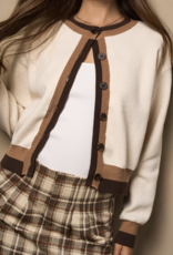 Le Lis "A Girl After My Two-Tone Heart" Cardigan