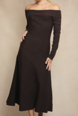 Le Lis "2 Shoulders To Cry On" Sweater Dress