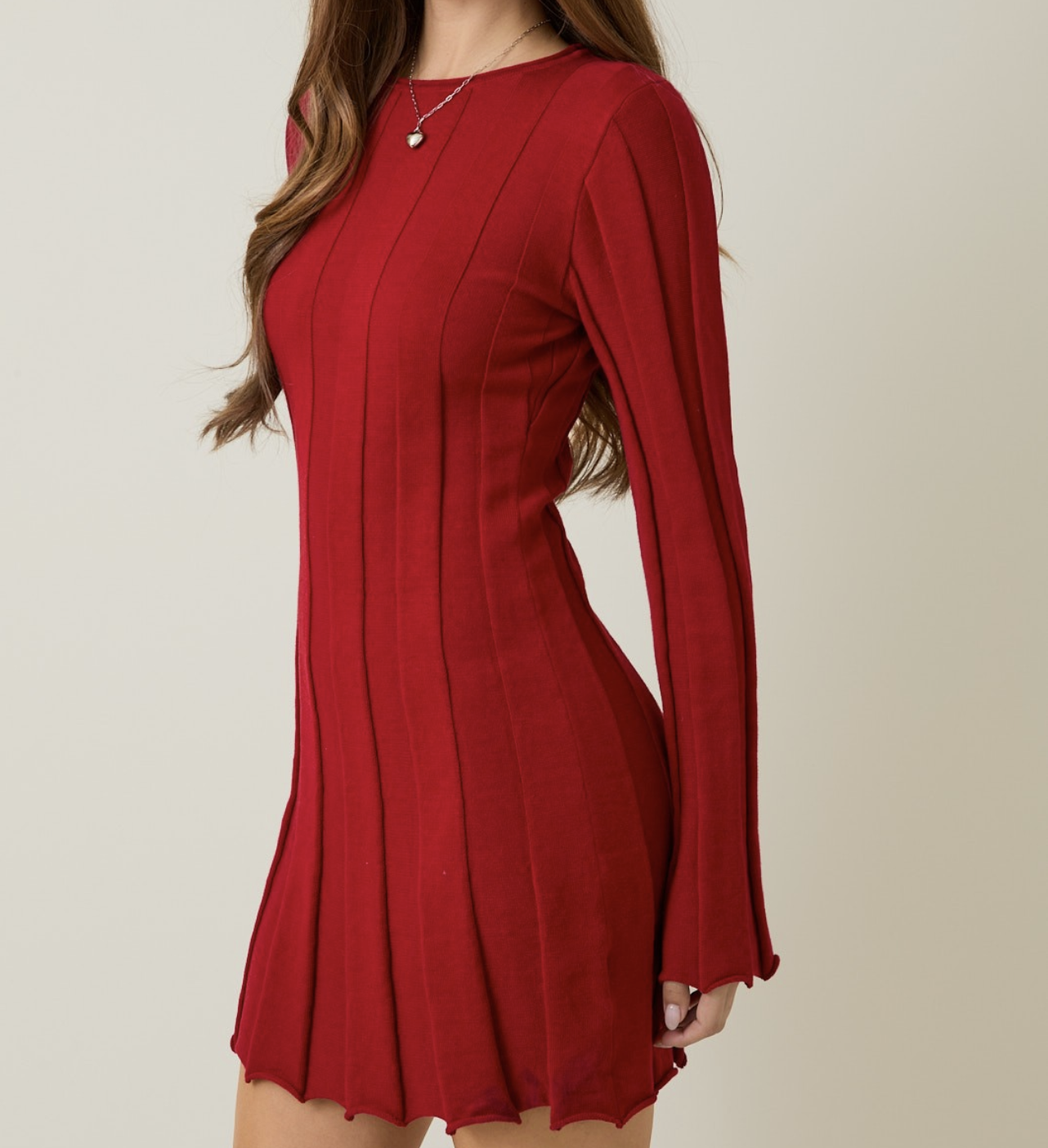 Le Lis "Warming Up to You" Sweater Dress