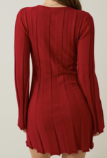 Le Lis "Warming Up to You" Sweater Dress
