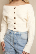 Le Lis "Your Decolletage Is Bewitching" Sweater