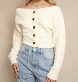 Le Lis "Your Decolletage Is Bewitching" Sweater