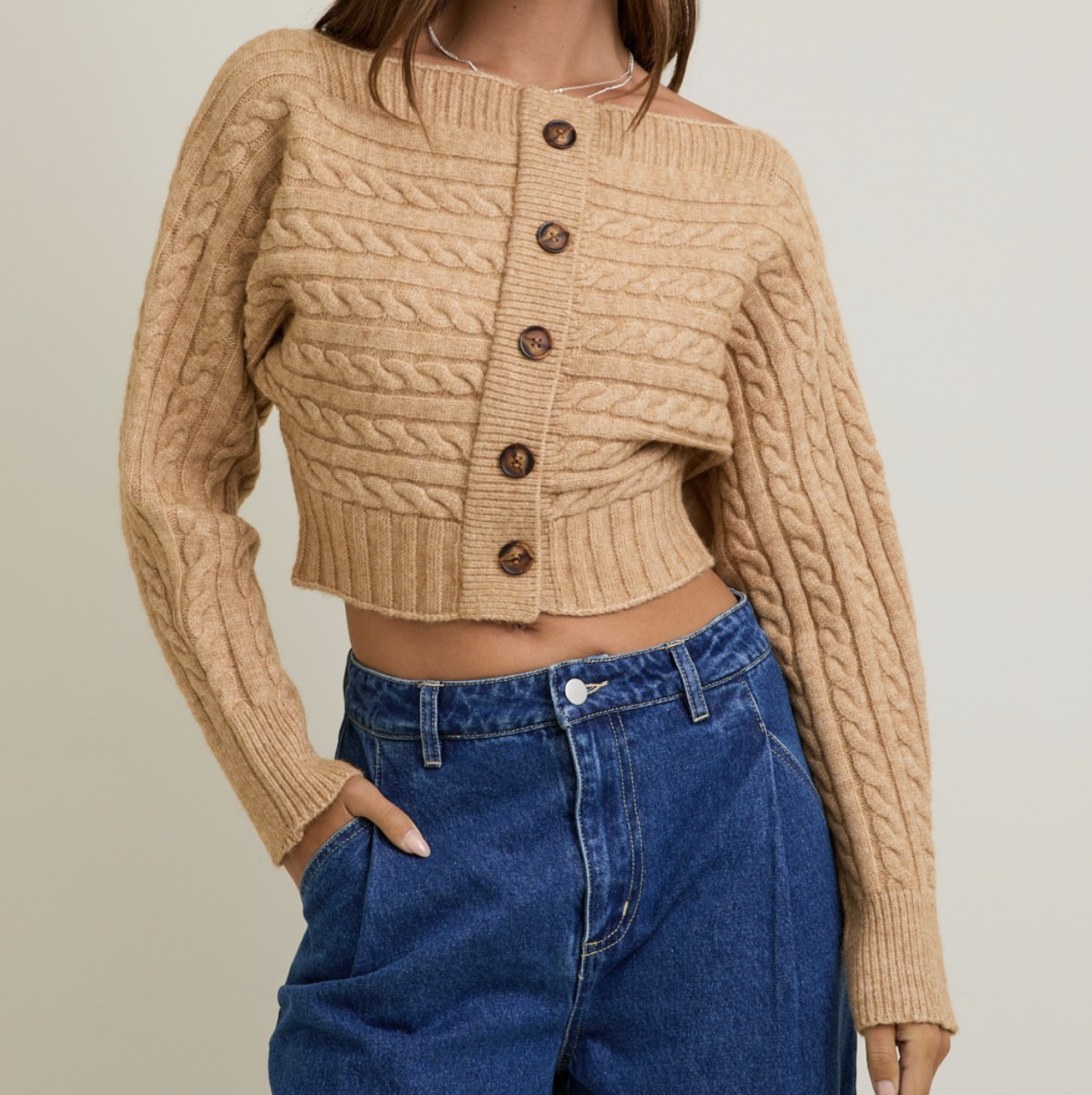 Le Lis "Your Decolletage Is Bewitching" Sweater