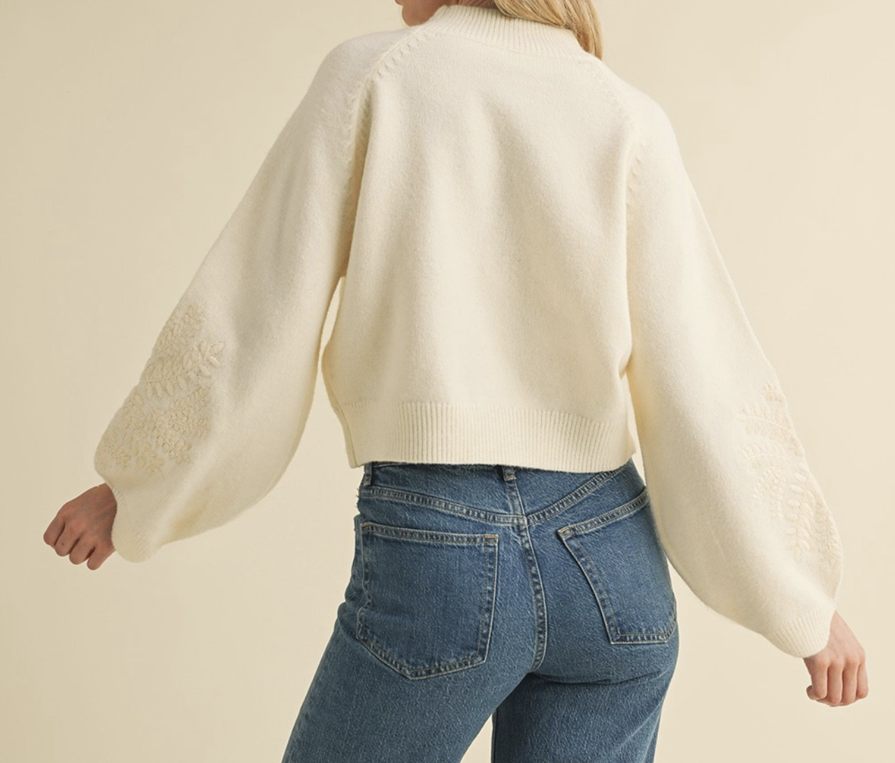 &Merci "Mock Up For Winter" Sweater