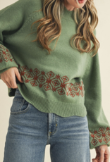 &Merci "Knitting In With The Cool Kids" Sweater