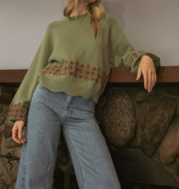 &Merci "Knitting In With The Cool Kids" Sweater