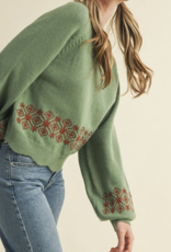 &Merci "Knitting In With The Cool Kids" Sweater