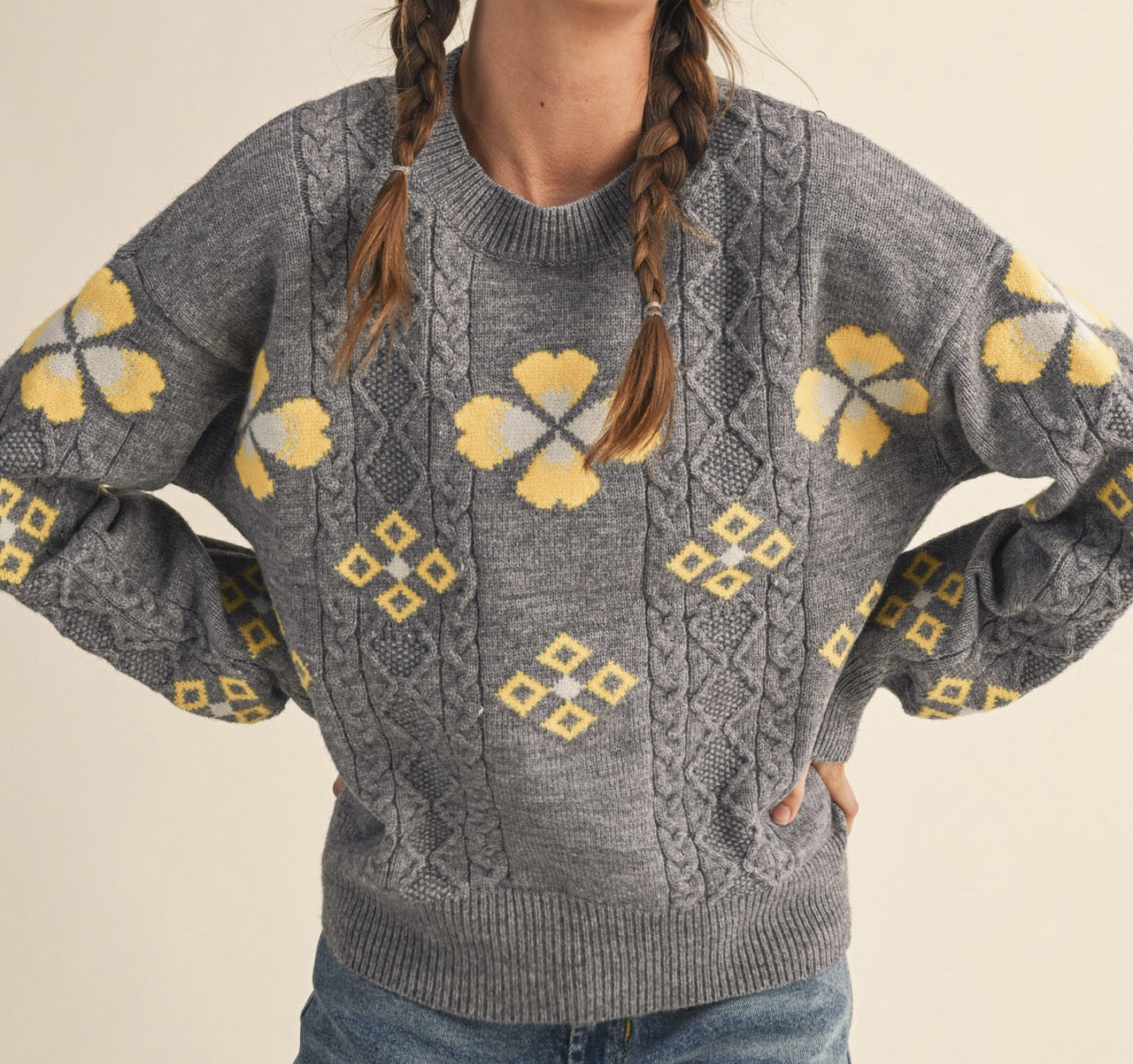&Merci "What The Hell Is A Hufflepuff?" Sweater