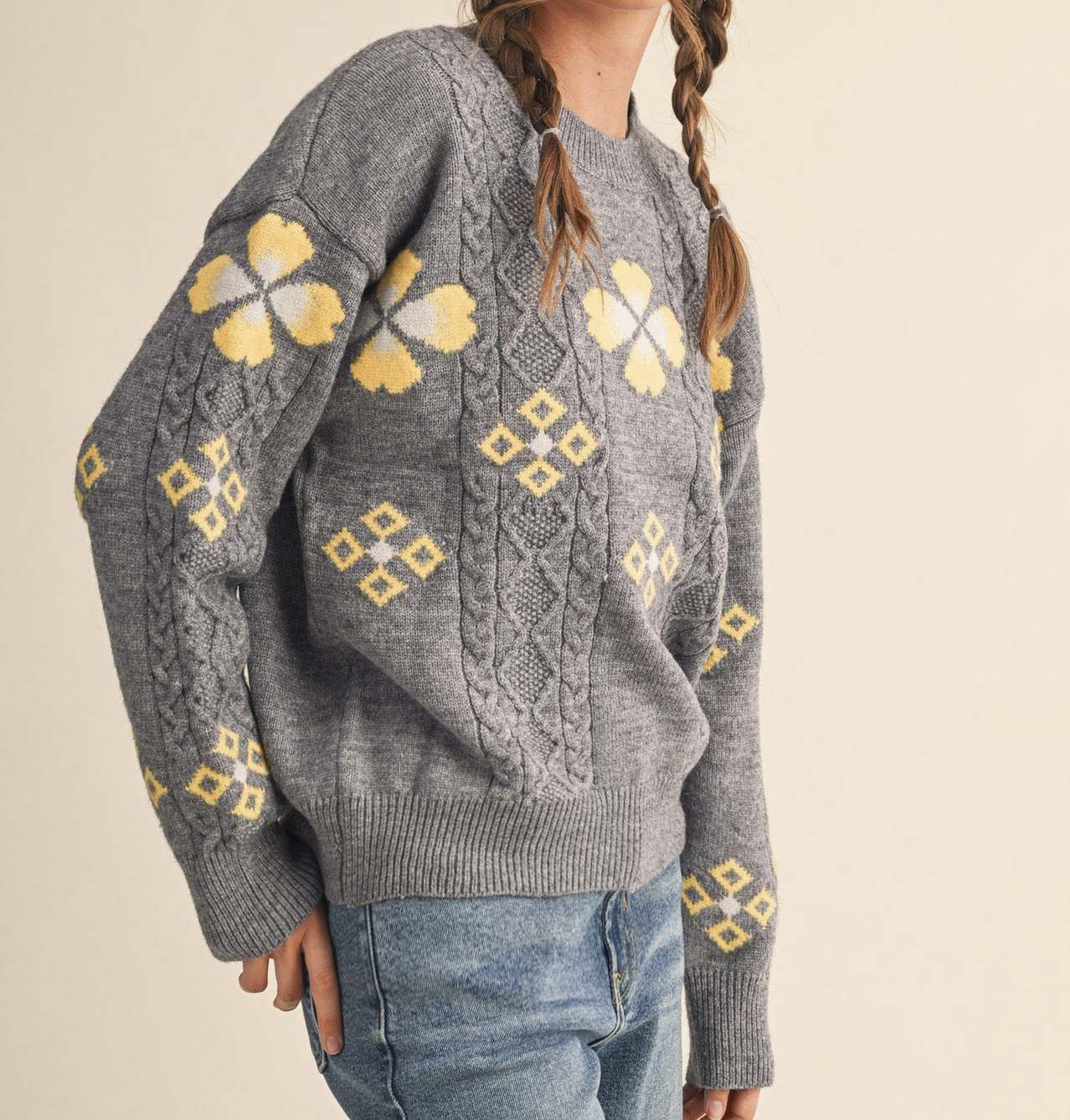 &Merci "What The Hell Is A Hufflepuff?" Sweater