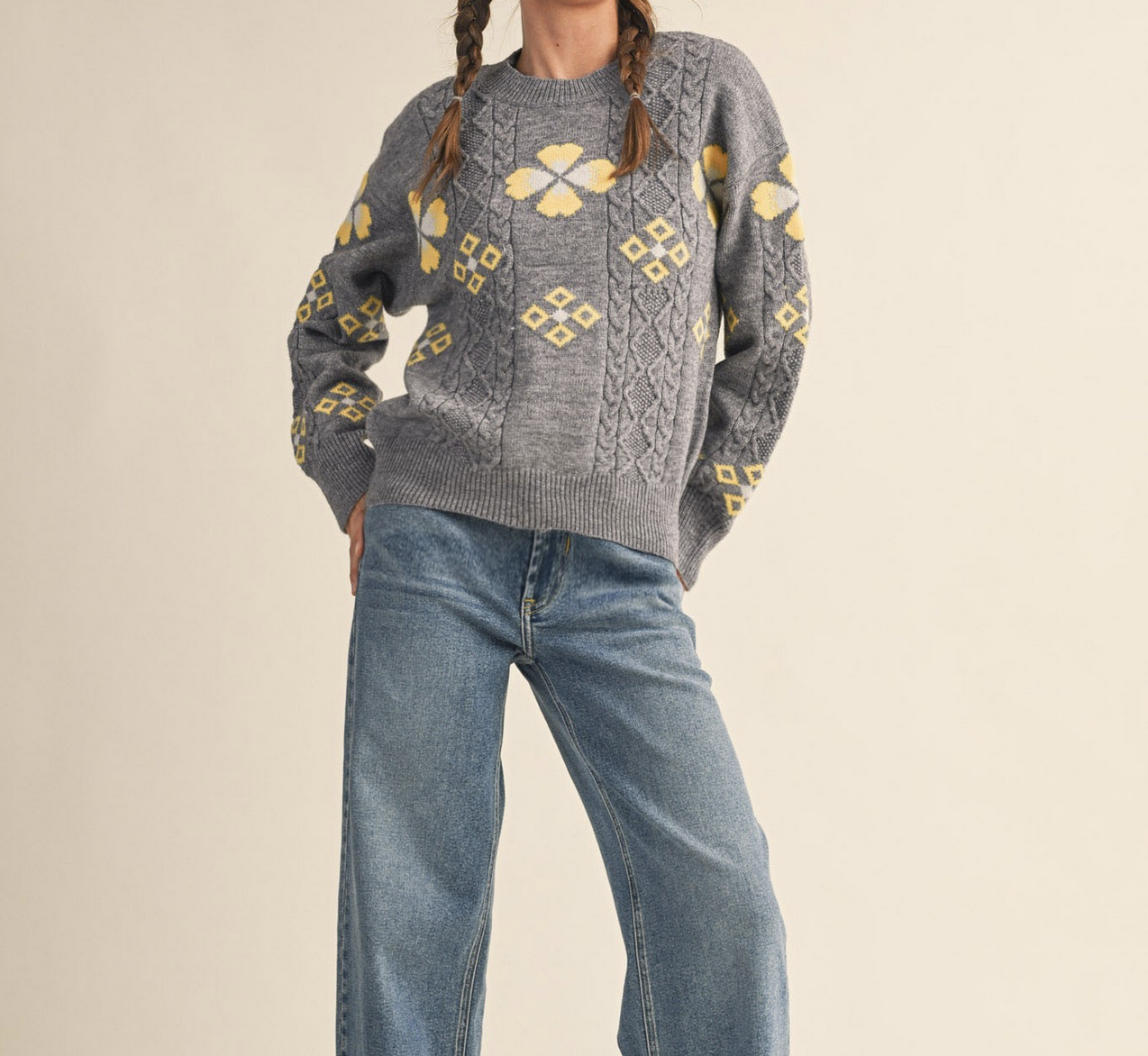 &Merci "What The Hell Is A Hufflepuff?" Sweater