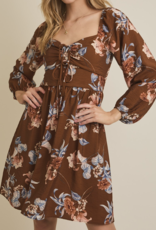 Gilli "Some Like It Hot (Chocolate)" Mini Dress