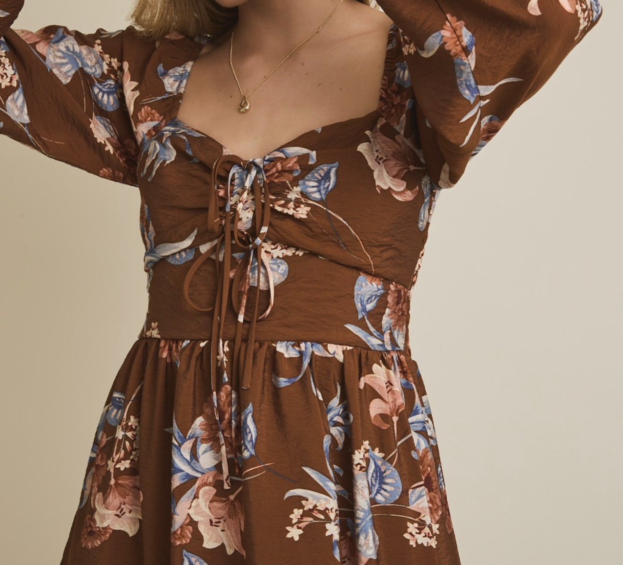 Gilli "Some Like Hot Chocolate" Mini Dress