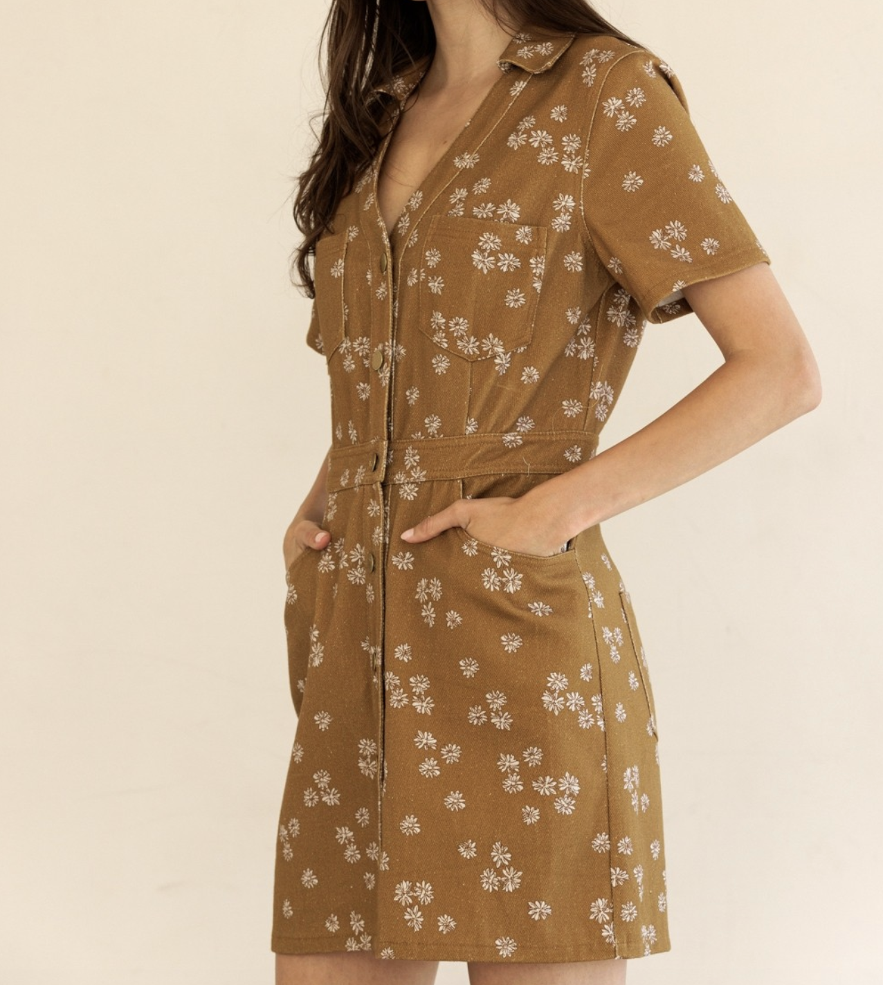 Storia "Pass the Mustard" Shirt Dress