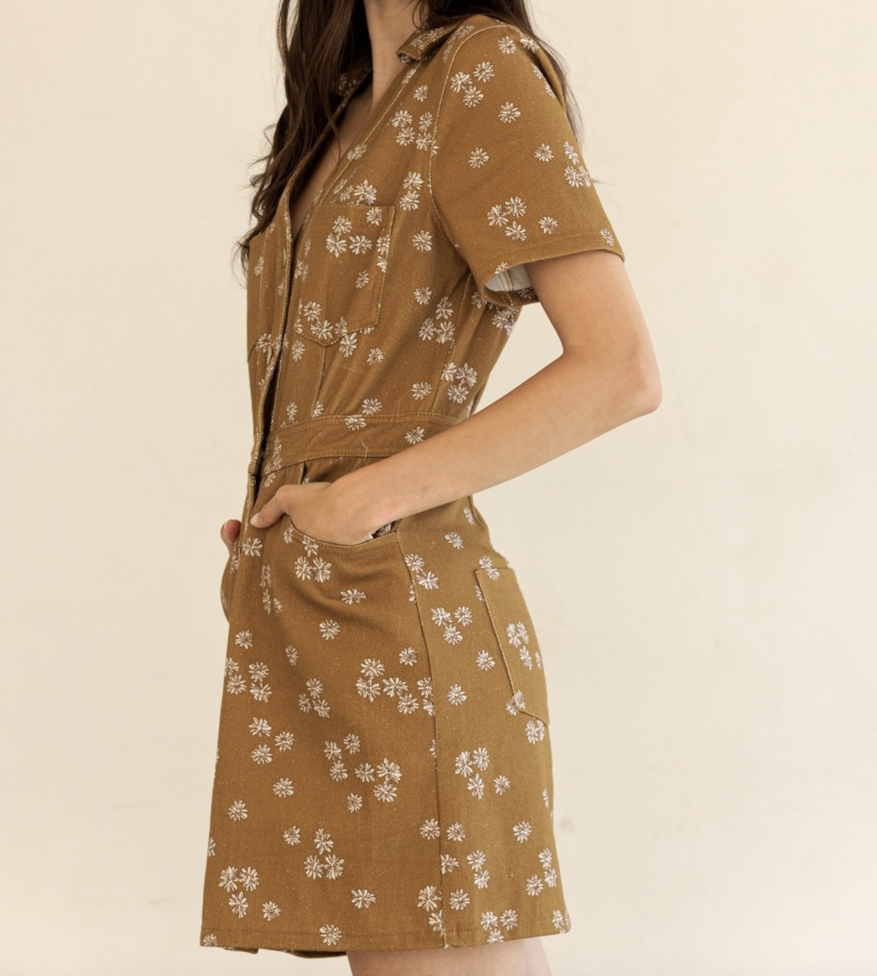 Storia "Pass the Mustard" Shirt Dress