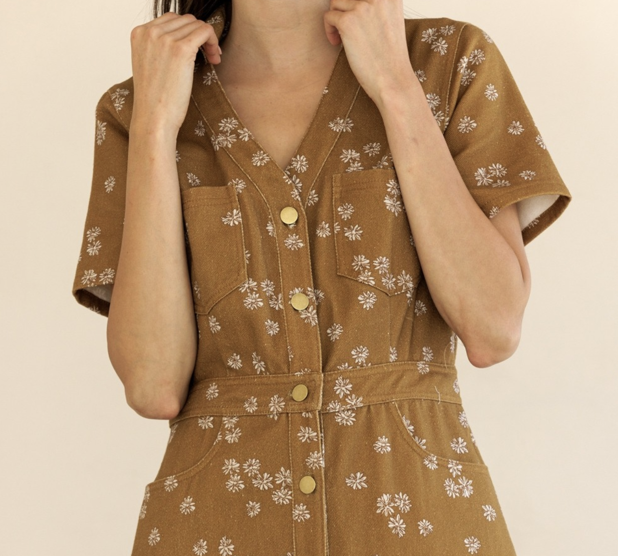 Storia "Pass the Mustard" Shirt Dress