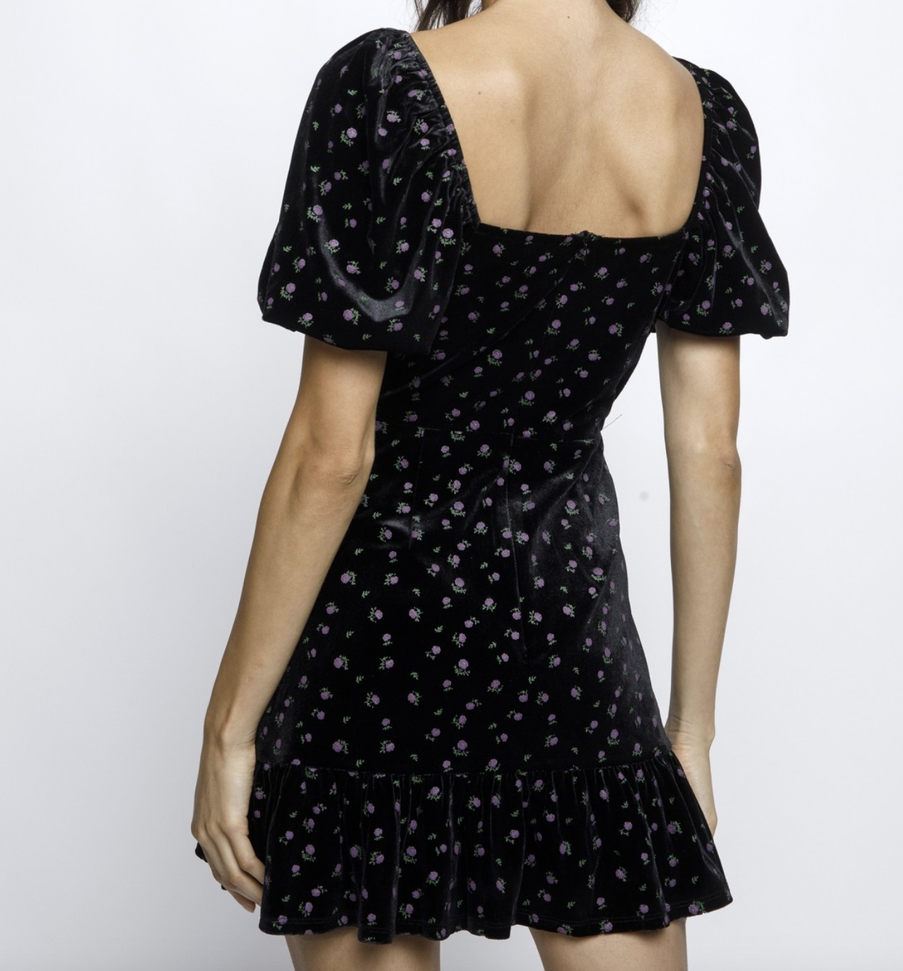 Storia "Smooth as Velvet" Mini Dress
