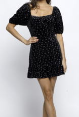 Storia "Smooth as Velvet" Mini Dress