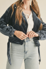 &Merci "Velvet Addiction" Moto Jacket