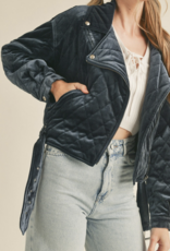 &Merci "Velvet Addiction" Moto Jacket