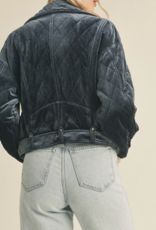 &Merci "Velvet Addiction" Moto Jacket